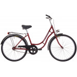 Mestský retro bicykel 26 Universal Bordový